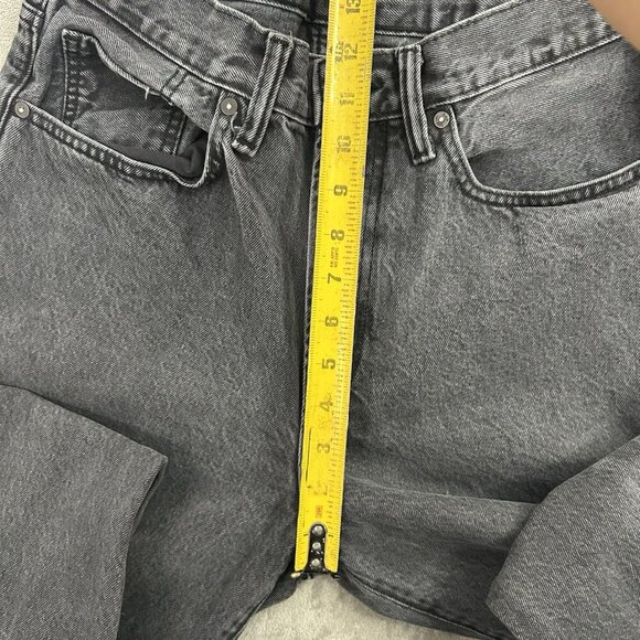 Gap Jeans Mens 28x28” Faded Black Baggy Fit Denim Y2K Skater Grunge Pants - Picture 6 of 14